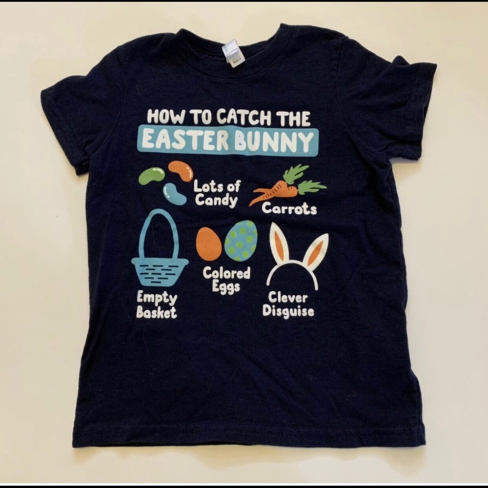 How to catch the Easter bunny shirt